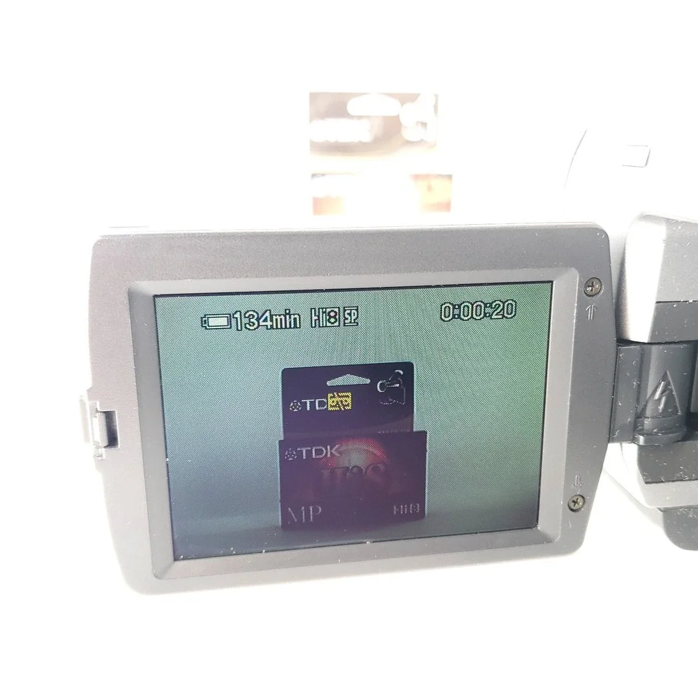 Sony Handycam CCD-TRV98 Video8 Hi-8 Camcorder w/ Battery, Charger, Tape Tested